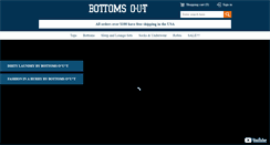 Desktop Screenshot of bottomsout.com
